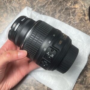 • Nikkor 18-55mm lens